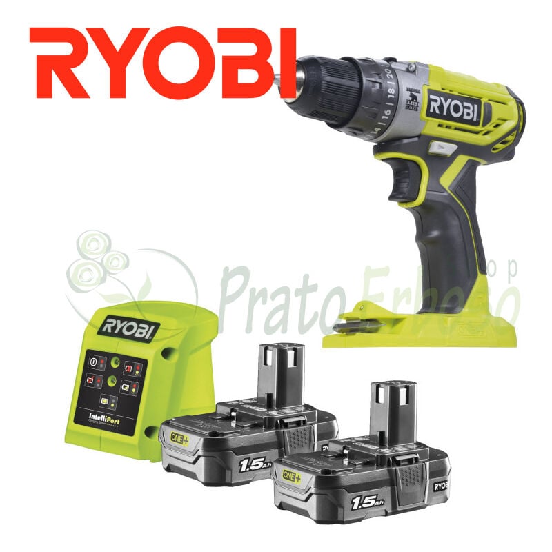 R18PD2-215G - Trapano a percussione a batteria 18V...