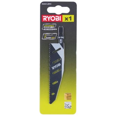 Ryobi RAK01JSFC Lama Universale 10TPI HCS Flush Cut Seghetto Alternativo