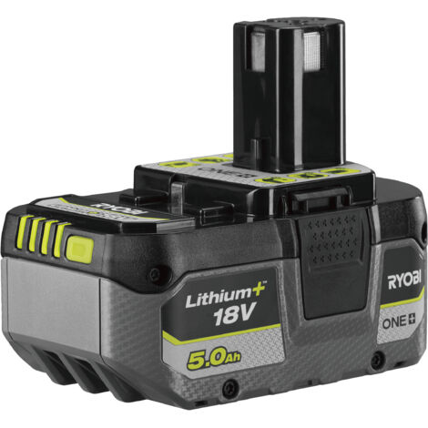 Ryobi RB1850X Batteria 5,0Ah 18V Indicatore Livello Carica