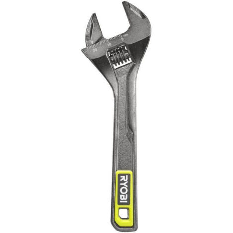 Ryobi RHAW160 Chiave Inglese Rullino Regolazione Acciaio 160mm Max Apertura 24cm