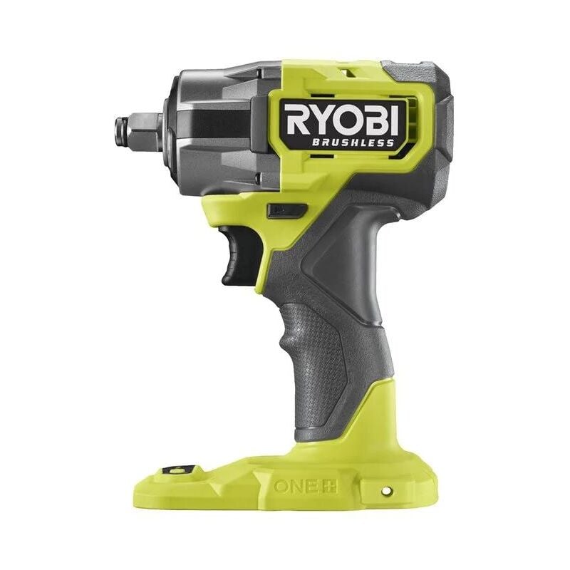 RIW18CBL-0 Llave de impacto de 1/2' y 18 v, solo cuerpo con batería sin escobillas - Ryobi