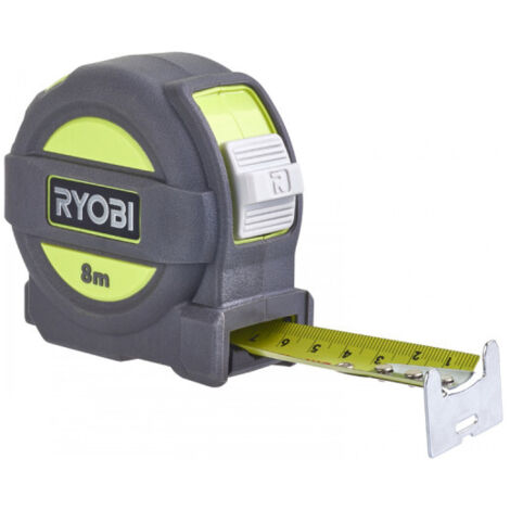 Ryobi RTM8M Metro Con Nastro Rivestito In Naylon largezza 25mm 5m