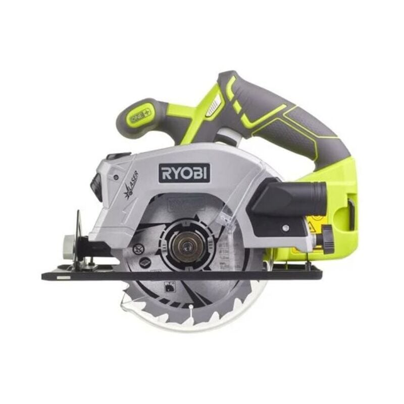 Ryobi - sega circolare rwsl1801m con guida laser lama tct 150 mm, solo corpo macchina batteria non inclusa