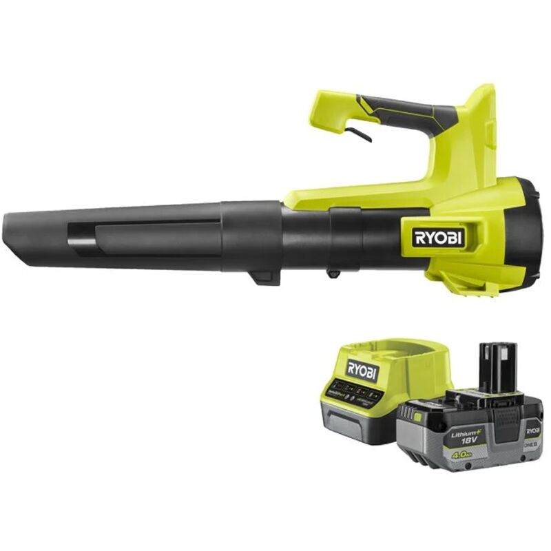 Ryobi 18 V ONE+ Akku-Laubgebläse RY18BLB-140, Luftgeschwindigkeit 160 km/h, 1x 4,0 Ah und Ladegerät - Bild 5