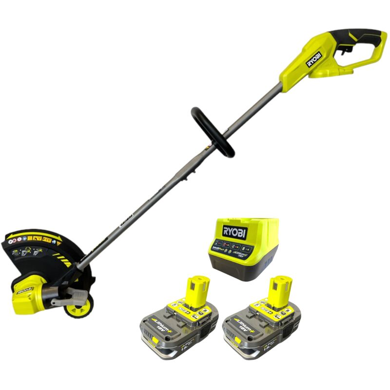 Ryobi - RY18LT33A-215 Coupe-bordures sans fil 18 v 33 cm + 2x batterie 1,5 Ah + chargeur