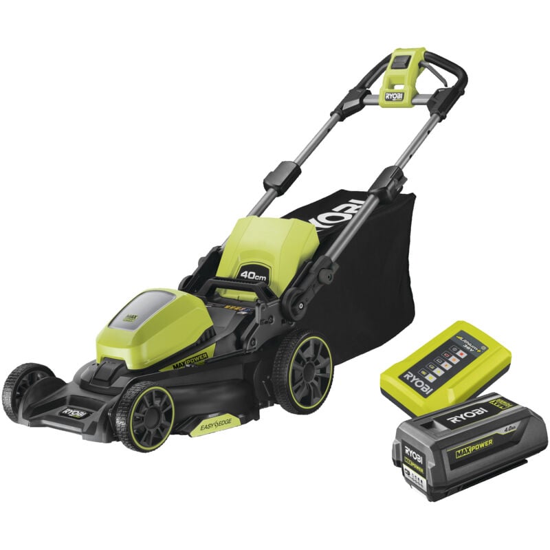 RY36LM40A-0 Batterie Tondeuse 36V 40cm 25-75mm Kit Mulching 4,0 Ah - Ryobi