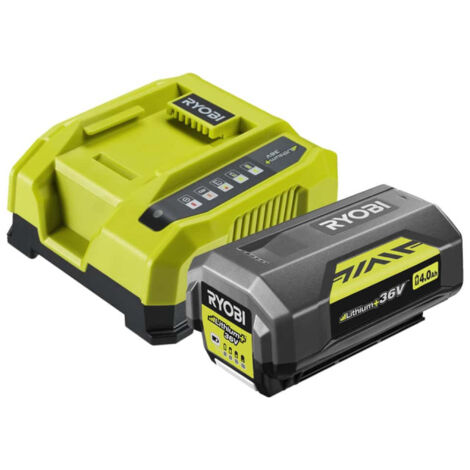 RYOBI - RYOBI 36V LithiumPlus Tagliasiepi Pack RHT36C61R20S - 2 batterie 36V LithiumPlus 4.0Ah - 2.0 Ah - 1 caricabatteria