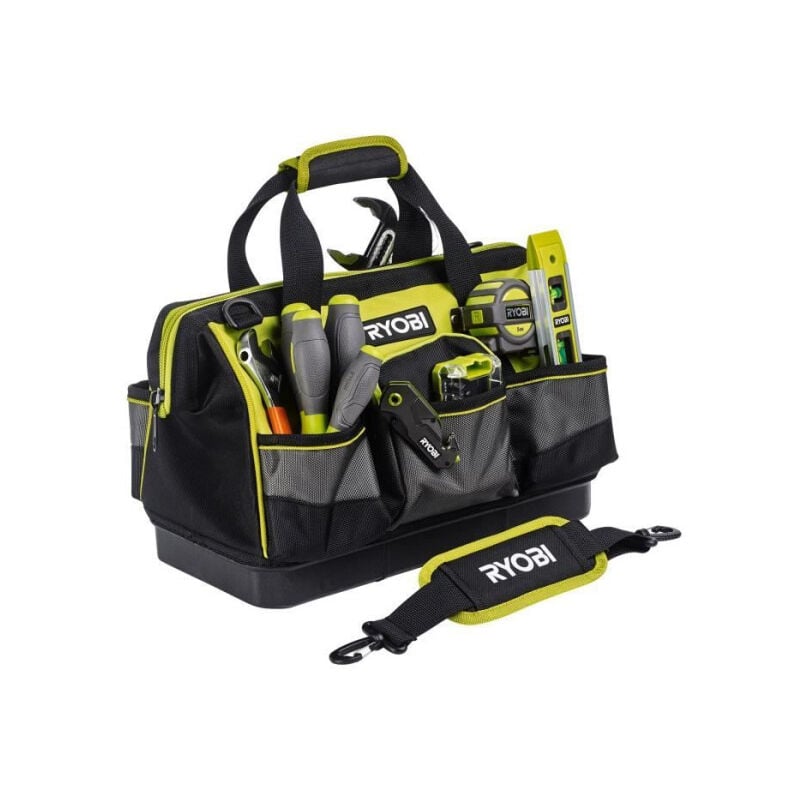 Ryobi - Sac avec fond renforcé 38 x 29 x 20,5 cm pour 1 ou 2 outils - RSSSTB1
