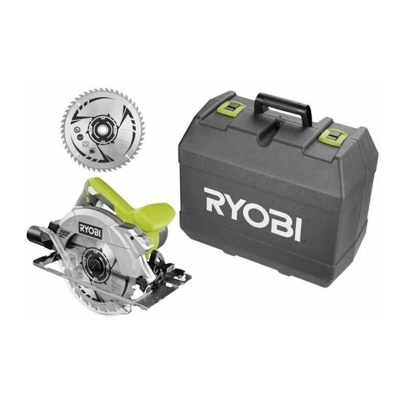 Ryobi - Scie circulaire 1600 Watts + 2 lames