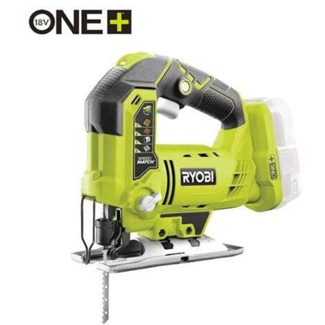 Ryobi – Scie sauteuse pendulaire 18V sans fil – 4 positions – Profondeur de coupe 101mm – Vitesse jusqu'à 3000 tr/min – Pour bois, métal, mélaminé - R18JS-0