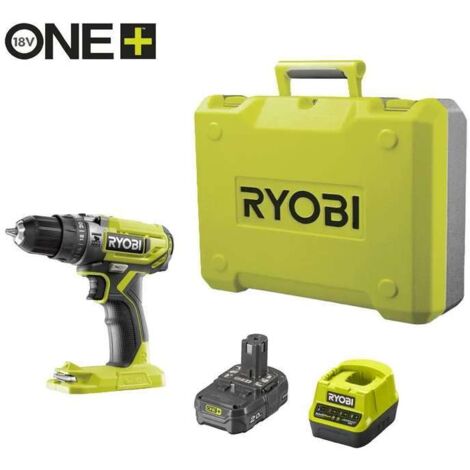 Ryobi Trapano Avvitatore a Percussione 18V con Valigetta R18PD2-120B