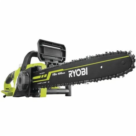 Tronçonneuse élagueuse électrique Ryobi Tronçonneuse sans fil 36V MAXPOWER  RY36CSX35A-150 - Brushless, Guide 35 cm - 1 batterie 36V 5,0 Ah Lithium+