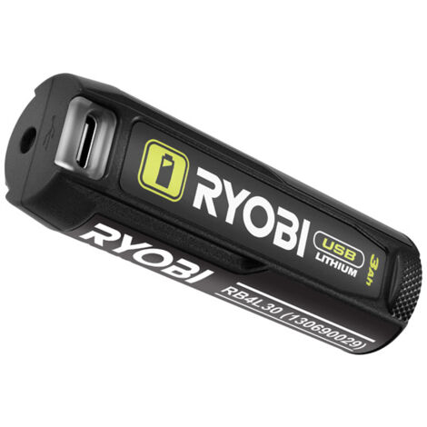 Ryobi USB Lithium 3.0Ah Rechargeable Battery 4V RB4L30