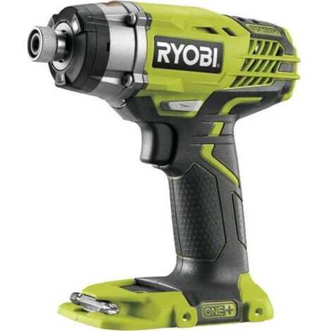 Ryobi – Visseuse à chocs 18V – 3 modes 40/120/220 Nm – Emmanchement hex 1/4' – Mécanisme de frappe pour vissage rapide - R18ID3-0