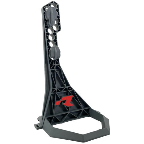 WILDKEN Portabici Da Terra Regolabile 30-80 Mm – In ABS Antiscivolo, Per MTB, Corsa E Gravel, Rosso