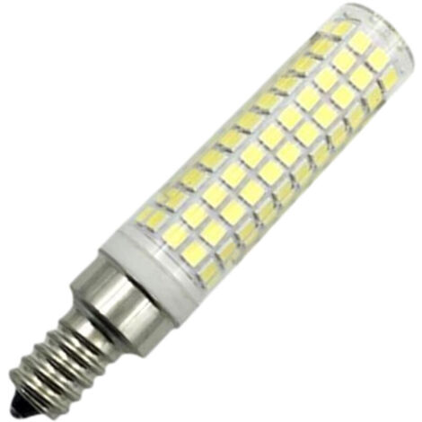 RZL Lighting, Pack de 1, petite ampoule LED maïs AC110V 15W 136LEDs-2835SMD E12, lampe de lustre en céramique à intensité variable(Lumière chaude 3100K)