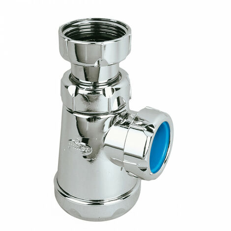 S-182 SIFON BOTELLA CROMO 1 1/4"