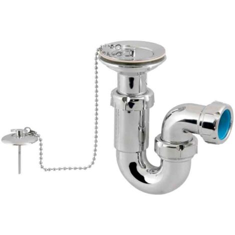 S-206 Sifón Curvo Cromado 1 1/2 X 70 Lavabo-bidé JIMTEN