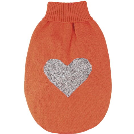S 35 cm: Maglioncino per cani Moonlight Coral Heart