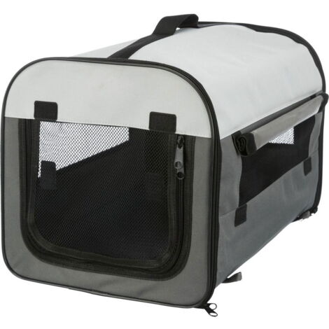 S: 50x50x60cm: Casetta mobile Basic grigio scuro/grigio chiaro