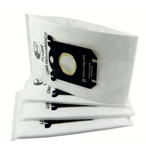S-BAG SACS ASPIRAT (X10) CLASSIQUE LONG PERFORMANCE POUR ASPIRAT Sac aspirat - Compatible : ELECTROLUX, TORNADO