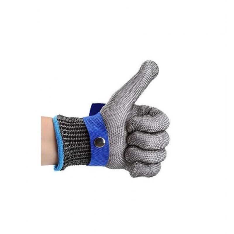 Xl) Gants Résistants Aux Coupures En Acier Inoxydable Gant De Travail De Sécurité Niveau 5 Protection