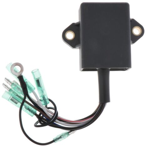 S-giant Allumeur CDI pour moteur hors-bord Yamaha 2 temps  15/18 chevaux - Compatible avec 63V-85540-01.