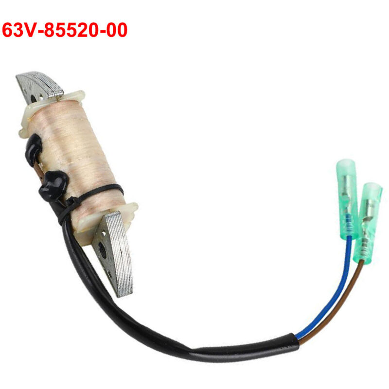 S-giant - Bobine d'allumage et de charge pour moteur hors-bord Yamaha 2 temps 15 chevaux - Compatible avec 63V-85520-00.