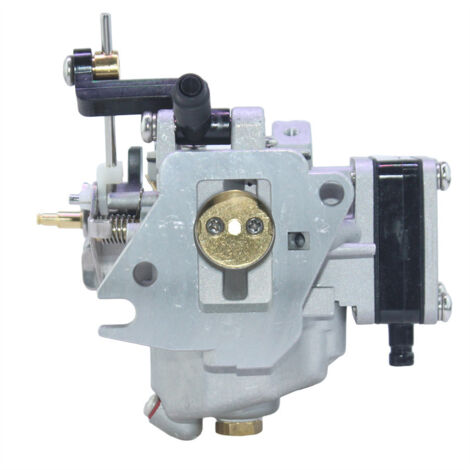 S-giant Carburateur complet pour moteur hors-bord Yamaha 2 temps  9.9/15 chevaux - Compatible avec 684-14301-03 et 6E7-14301.