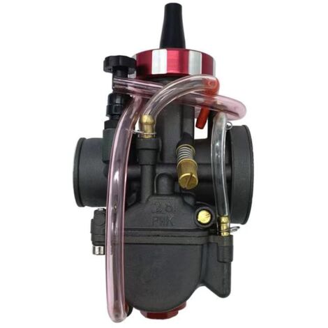 S-giant Carburateur modifié pour moto PWK - Série ronde - PWK 28mm 30mm 32mm 34mm - Compatible avec moto