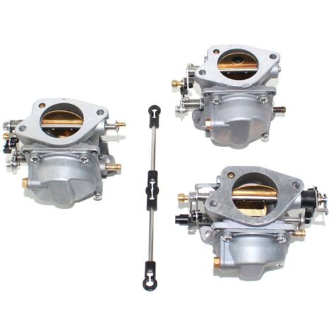 S-giant Carburateur pour moteur hors-bord Yamaha 2 temps  60 chevaux - Compatible avec 6K5-14301-03  6K5-14302/14303.