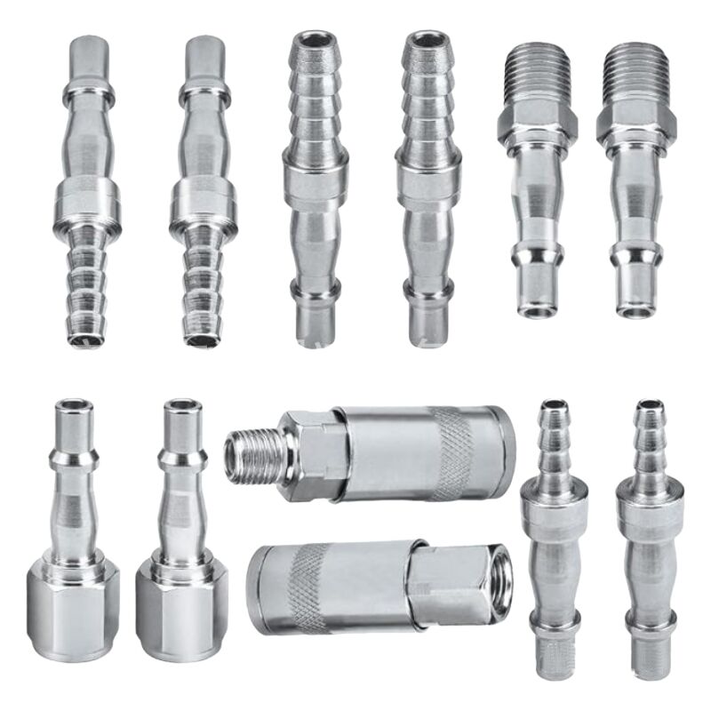 S-giant Connecteurs d'air, 12 raccords d'air, raccords de tuyau d'air bsp de 6,35 mm pour tuyau de 6, 8 et 10 mm