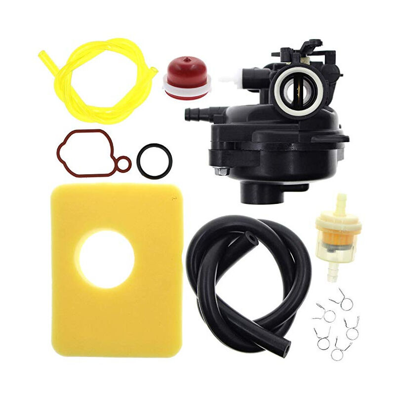 S-giant - Ensemble de carburateur Briggs & Stratton 799583 - 09P602 - Avec filtre à air filtre à huile tuyau d'huile etc.
