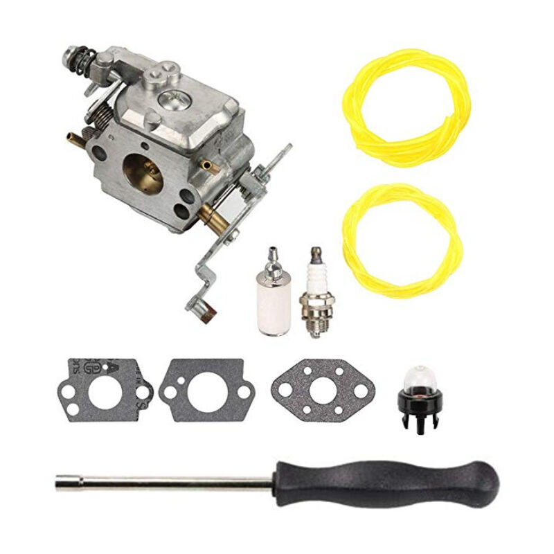 S-giant Ensemble de carburateur c1m - w47 - Avec tuyau d'huile tournevis - Pièces détachées de tronçonneuse p5020