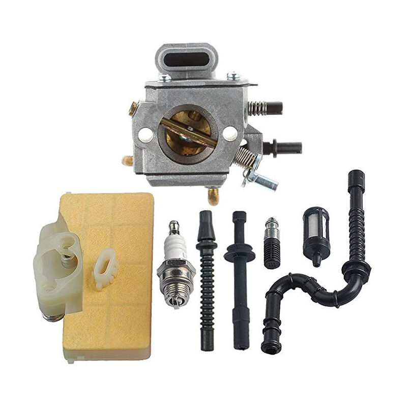 S-giant - Ensemble de carburateur Stihl MS290 MS310 MS390 029 039 - Avec filtre à air tuyau d'huile pièces détachées
