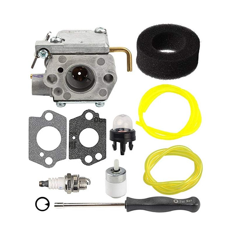 S-giant - Ensemble de carburateur Walbro wt - 827 wt - 149A wt - 340 wt - 275 - Avec tuyau d'huile et filtre à air