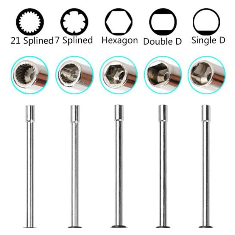 S-giant - Ensemble de tournevis de réglage de carburateur (10 pièces) compatible avec outil de réparation de carburateur pour tondeuse avec diverses