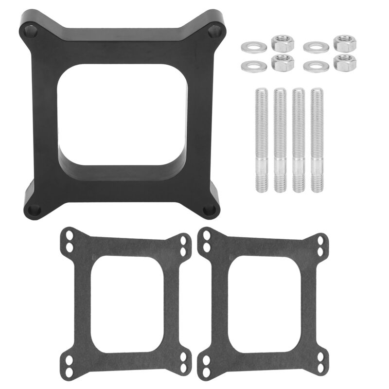 S-giant - Entretoise de carburateur 1 pouce, remplacement de Style Center ouvert pour moteur Chrysler Mopar 4 barils 3 pièces