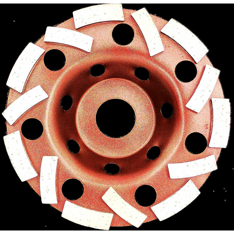 S-giant - Meules boisseaux diamanté Extra Speed Béton 125 mm x 22,2 mm Plateau de ponçage pour béton Colle à carrelage et maçonnerie