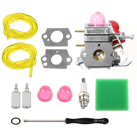 S-giant Kit de carburateur W - 19 - Poulan 530071811 Zama PP025 PP125 - Tuyau d'huile  tournevis