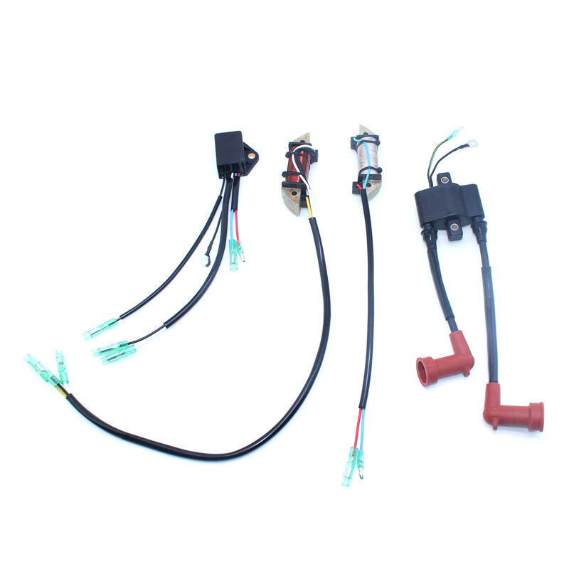 Kit ensemble allumeur bobine haute tension pour moteur hors-bord Tohatsu 2 temps 9.9-18 chevaux. - S-giant