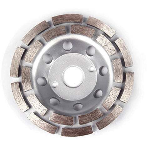 S-giant Meule boisseau diamantée 125 mm universelle pour béton et pierre - Double rangée, fixation 22,2 mm