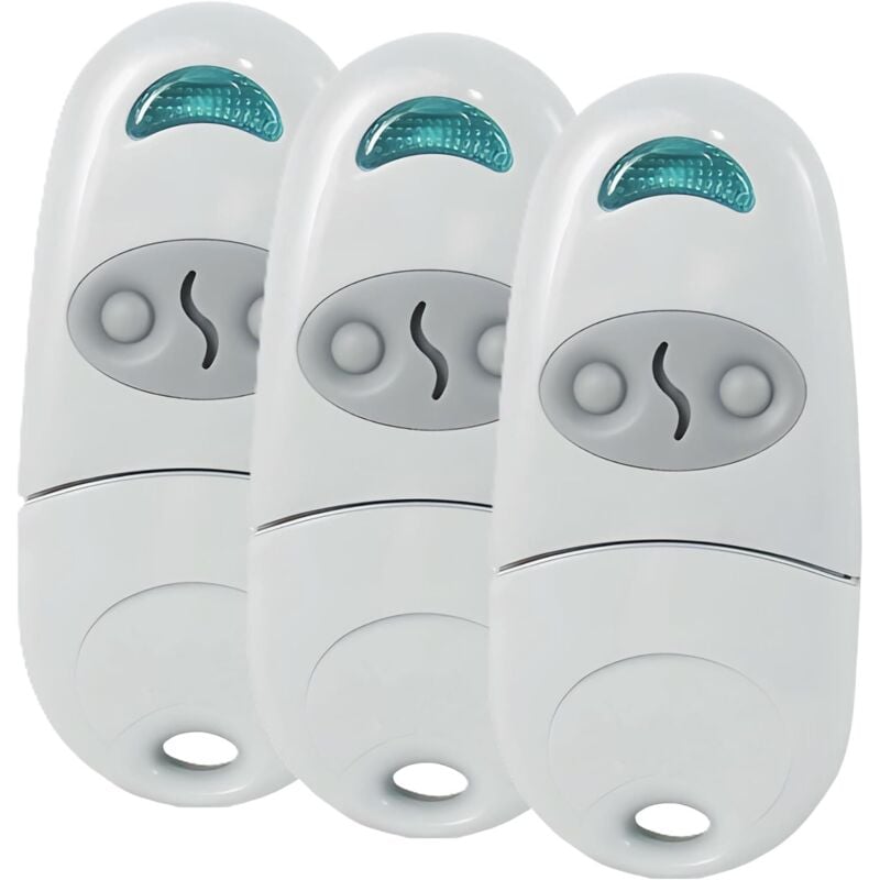 Telecommandes Portatives Universelle Avec Came Top432na, pour Porte De Garage Top432ee, 432, 432ev, 432, 432a, 432m, 432s, T432, 433.92mhz(3 pièces)