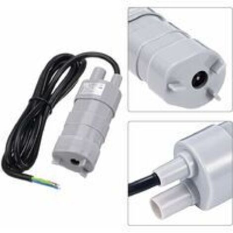 S-giant Submersible Pompe à Eau, DC 12V Submersible Pompe à Eau, Débit maximal 1000L/H，pour Camping-Car Étang Aquarium Jardin