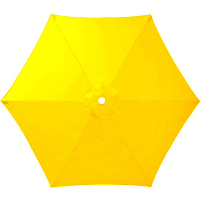 S-giant - Toile de Remplacement pour Parasol 6 Branches, Parasol de Jardin Anti-UV et Imperméable, Remplacement de Toile de Parasol(Violet,300CM)
