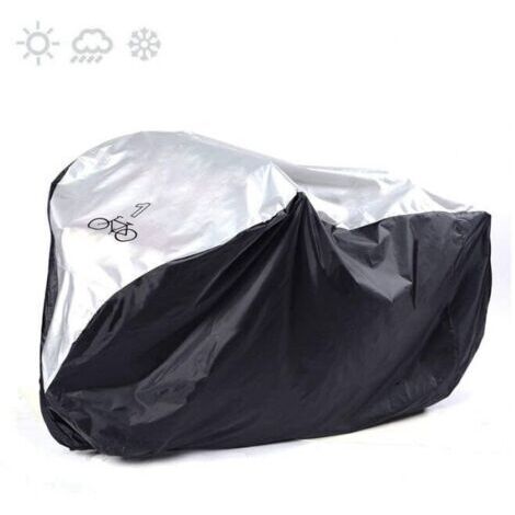S Housse de vélo pour 1 vélos - Étanche - Résistante à la poussière - Protection UV