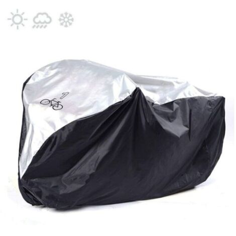 S Housse de vélo pour 1 vélos - Étanche - Résistante à la poussière - Protection UV