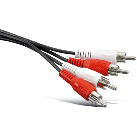 S-IMPULS Cinchkabel, Audio, 2,5m, schwarz