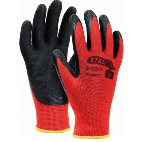 S-Latex-Polyester-Schutzhandschuhe Größe 8