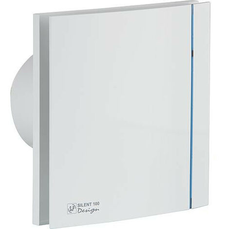 S+P Extracteur electrique pour petites pieces SILENT 100 DESIGN CRZ